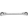 Gedore 2306808 Double Ratchet Glasses Wrench 0.6 x 0.7 inches
