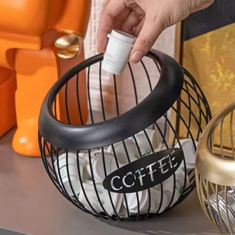 gernie Coffee Pod Holder, Black, 1 Set, 1 Item, 1