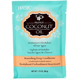 Hask Monoi Coconut Oil Nourishing Deep Conditioner 1.75 oz (Pack of 2)
