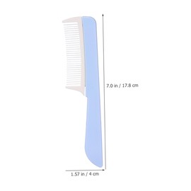 Baluue 3pcs Fine Tooth Hair Comb Detangler Brush Styling Grooming Tool for Men Women Curly Hair
