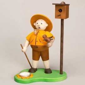 Zeidler Holzkunst GmbH Kalle Guck Holding Bird German Smoker