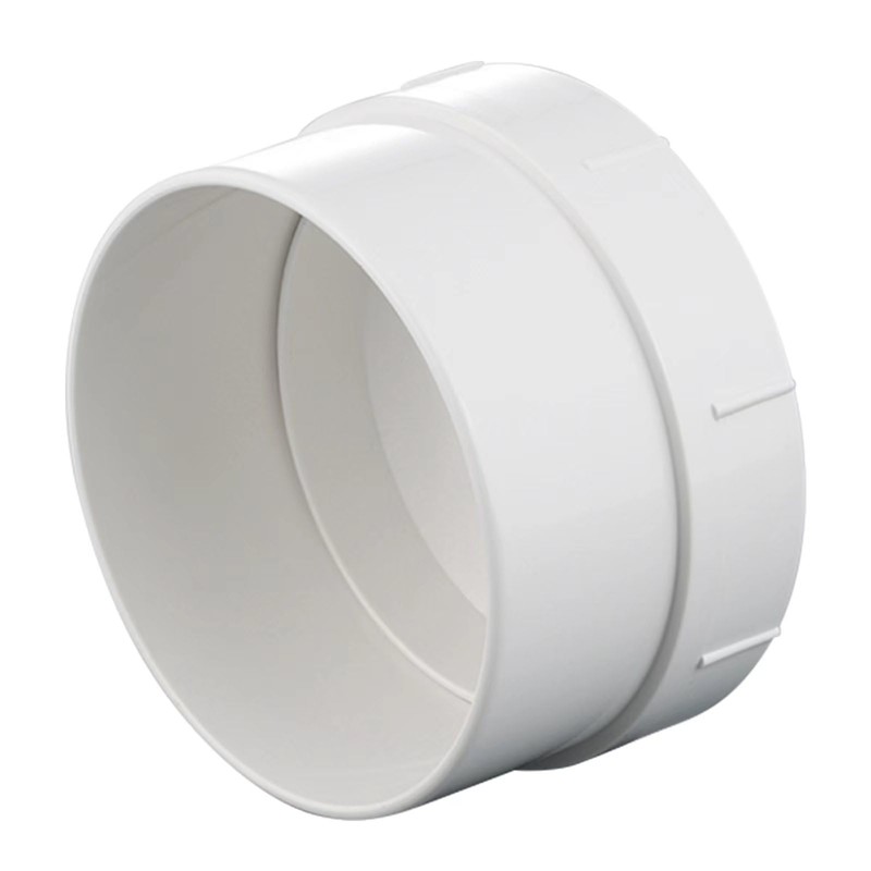 6 Inch PVC DWV Female Sewer Cleanout Cap Adapter with