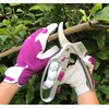 Petal Power Ladies Leather Gardening Gloves One Pair - Work
