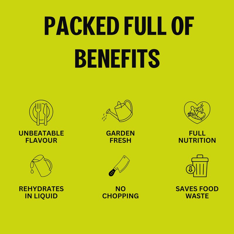 JUX Freeze-Dried Garlic 2-Pack Bundle | 100% Natural & Nutrient-Rich