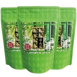 Sunpudo Green Tea Sushi Restaurant Powdered Green Tea | Commercial Use, 6.3 oz (180 g) x 3 Packs | Powder Free | Zipper Stand Pack