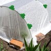 100 PCS Garden Shed Clamps Plastic Stable Versatile Film Shading