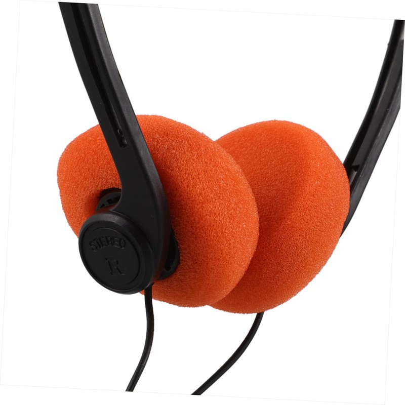 Mipcase Adjustable Lightweight Retro Headphones with Cushioned Ear Pads for