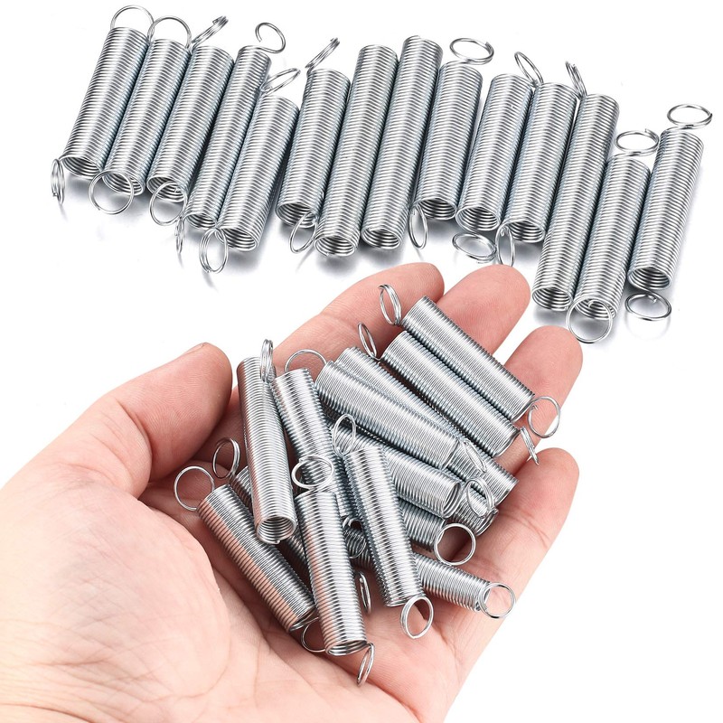 200 Piece Spring Assortment Set Kit, Tension Springs, Swing Springs,