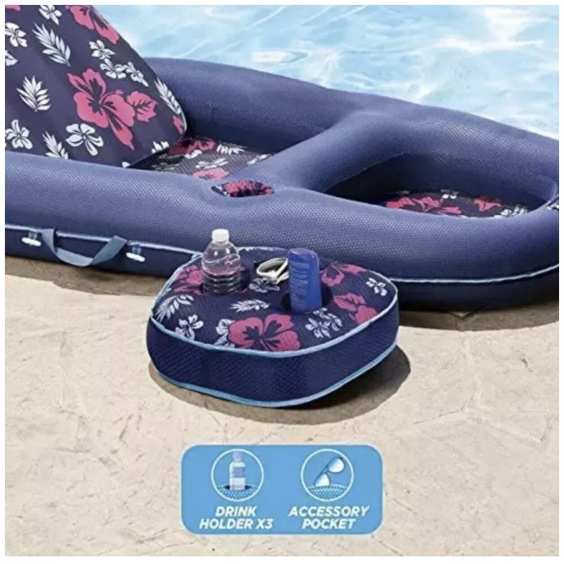 Aqua Campania Ultimate 2 in 1 Recliner & Tanner Pool