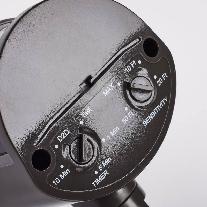 Nuvo 65/213 LED Dual-Head Security Light, 3000K, Motion Sensor, Bronze