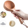 IBLAY Wooden Kitchen Scoop Ladle for Bath Salt Canisters Flour