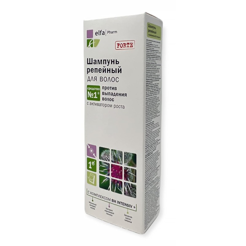 Klette Shampoo mit BH intensiven + Komplex, Haar Wachstum, gegen