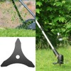 CjingCH 3-Tooth with 25.4 MM Bore Weed Cutter Metal Blade