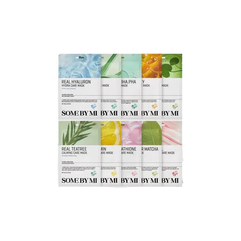 Set Mascarillas Coreanas 10 Pzs Korean Sheet Mask Set, 10