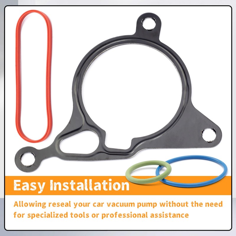 Vacuum Pump Reseal Rebuild Kit Compatible with VW & Aud