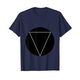 Circle Triangle Geometric Cosmic Simple Youth Graphic T-Shirt