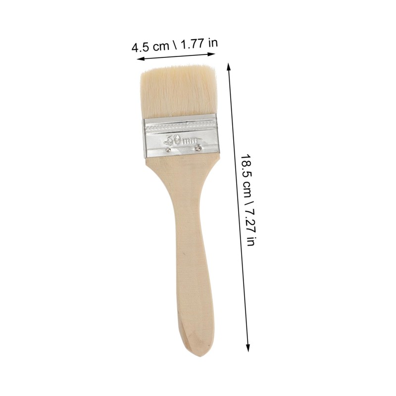 Mipcase 10Pcs Professional Chip Paint Brushes Thickened Bristles for Grilling