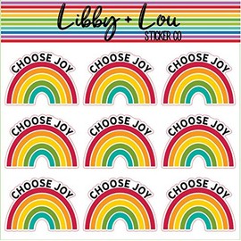 Choose Joy Planner Stickers | Libby and Lou Sticker Co