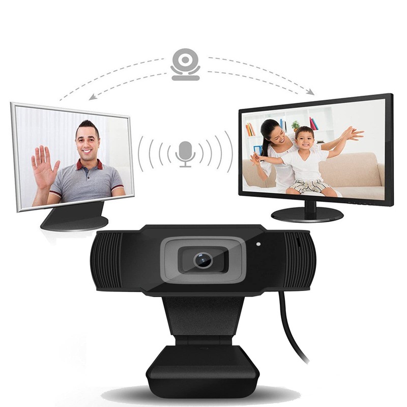 YEQIU USB 2.0 Pc Webcam with Microphone Built-In, Full HD