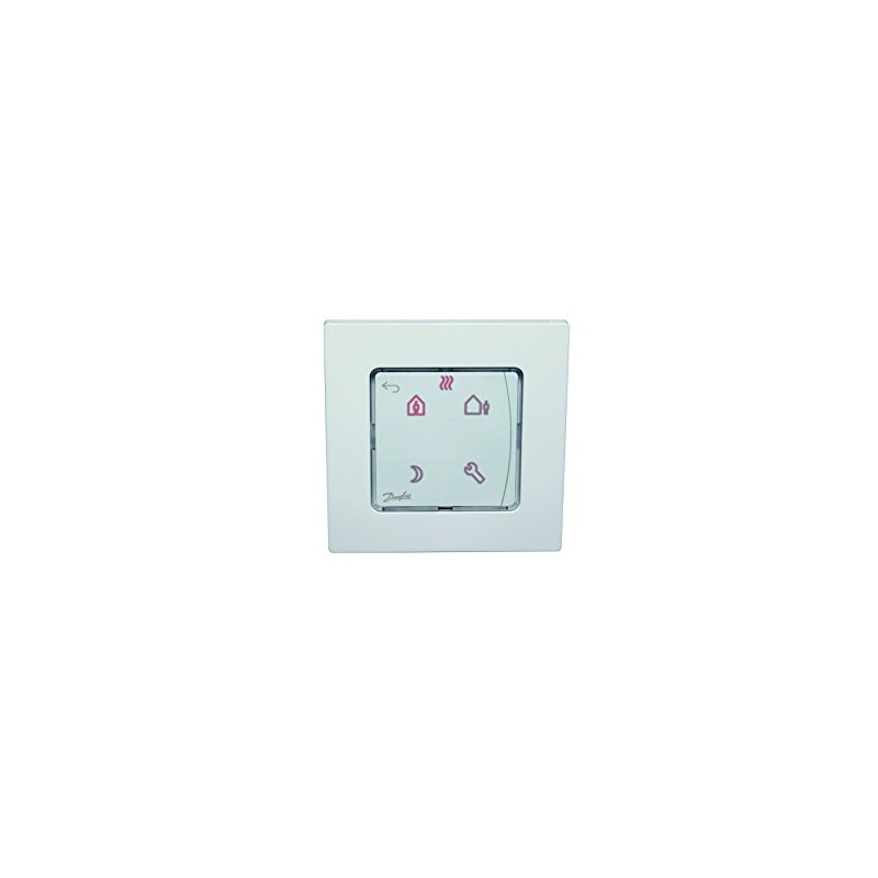 Danfoss 088U1020 Built-in Room Thermostats, White