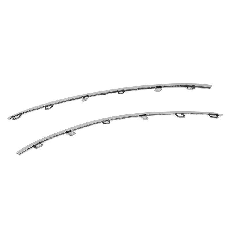 1 Pair Front Bumper Grille Chrome Trim 5E0853768 Left Right
