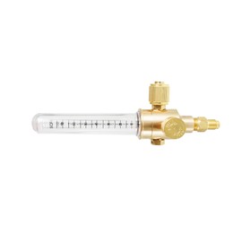 raseparter 1/4 Inch Nitrogen Flow Meter SAE Flare Inlet and Outlet 50PSI 0-75CFH Provides Precision Gas Flow Control for Nitrogen-Purging Applications