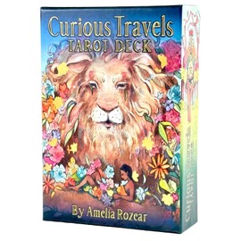 I.I.J Tarot Card, Weighted Edition, Tarot Divination, Curious Travels Tarot, Japanese Instruction Manual Included (English Language Not Guaranteed)