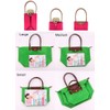 Blostirno Women's Tote Bag, Nylon, Foldable, Handbag, Waterproof, For Work,