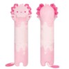 Mewaii Long Axolotl Plush 5 Sizes, 120% Extra Filling Giant