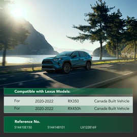 YHTAUTO Front Right Passenger Lower Side Engine Splash Shield Compatible with Lexus RX350/RX450h 2020-2022, Splash Guard Engine Case Guards