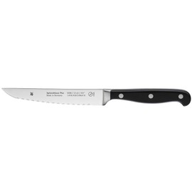 WMF Utility Knife Spitzenklasse Plus Length 22 cm Blade Length 12 cm Double Serrated Edge Performance Cut Made in Germany Forged Special Blade Steel Seamlessly Riveted Plastic Handle