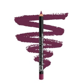 NYX Professional Makeup, Suede Matte, Lápiz delineador de labios, Tono Berry, 1g                                                                      