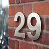 HASWARE 304 Stainless Steel Modern House Number Powder Coating Stylish