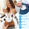 Wenqik 12 Pcs Shells Compact Mirrors, Beach Round Pocket Mirror