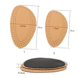 Healeved 4pcs Comfortable Ball of Foot Cushions for Women Heels Forefoot Padding Inserts for Gel Shoes