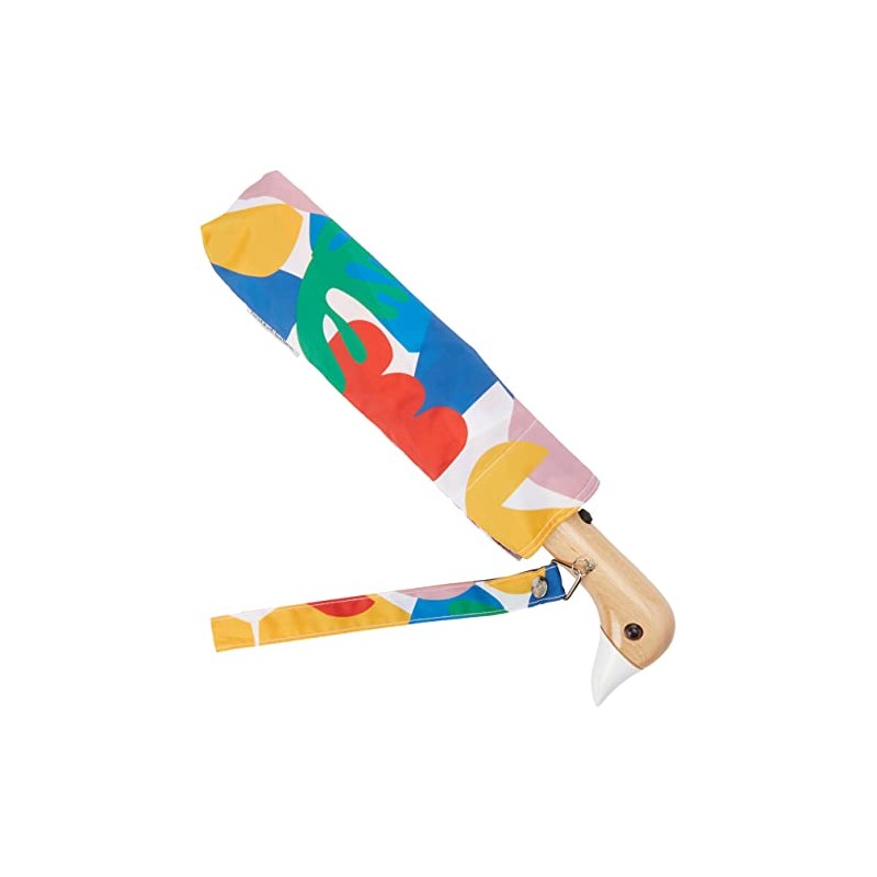 Original Duckhead Duck Umbrella Compact, Matisse Print, 5x7x35cm - Wind