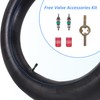 (2-Pack) 20 Inch Heavy Duty Fat Bike Inner Tubes 20x4.5/5.0