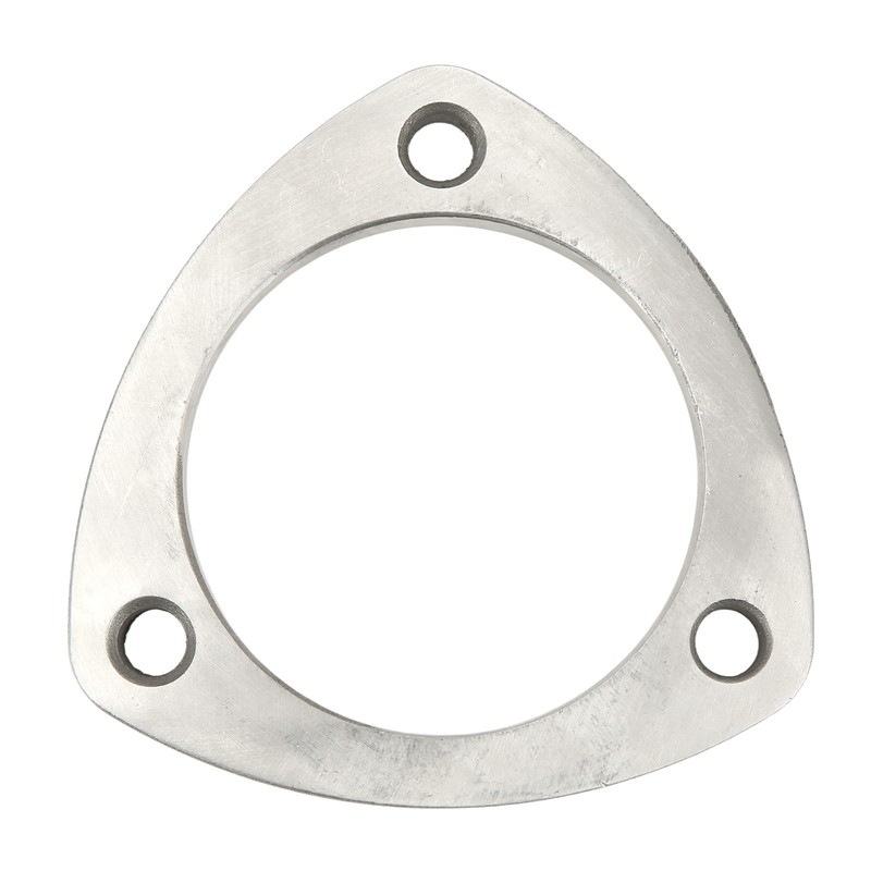 3in 3 Bolt Exhaust Flange Steel Alloy Prevent Leakage Reduce