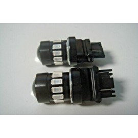 JDM J&P Cycles 3157 T25 dual filament lamps Turn Signal Brake Tail Light  JDM J&P Motorcycle 16-SMD 3157 (2) Set Red LED M2