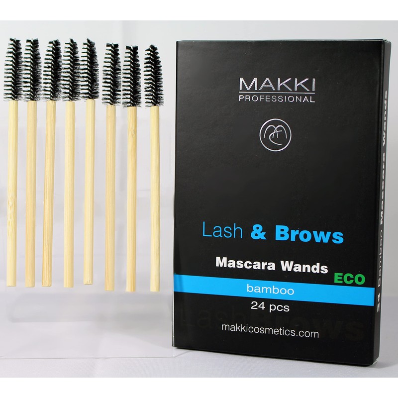 Makki 24 Bamboo Wall Masks, Eyelash EyeBrow Tint Colour Perm