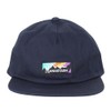 Manastash 792-3974007 Men's Rainbow Logo Cap, 120 navy