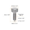 sourcing map 2Pcs Spring Plunger with Knurled Handle M6x1 Pin