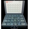 Fasteners Inc 4,061 PCS Phillips Pan Head Machine Screws Nuts Washers Assortment #6 #8 #10