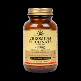 Solgar Chromium Picolinate 200µg 90 Vegi Capsules