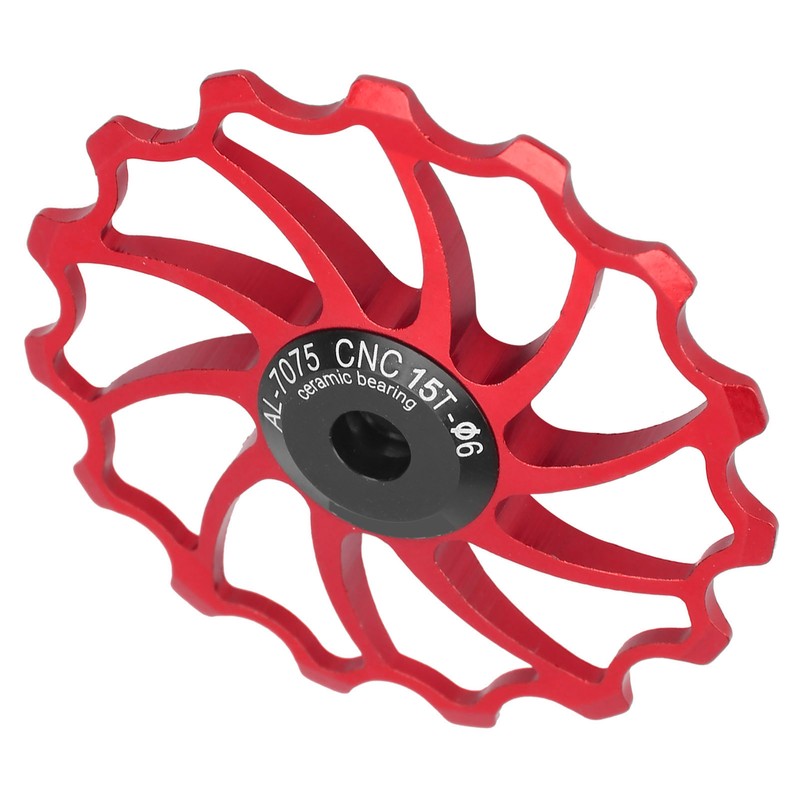 MEIJUN Rear Derailleur Guide Pulley Wheel 15T Ceramic Bearing for