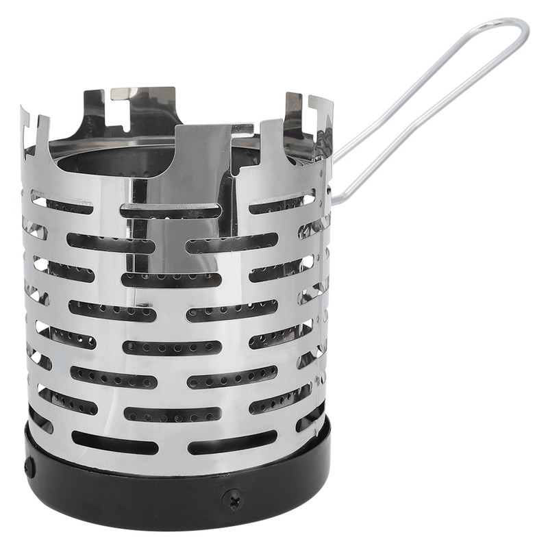 Mini Stove Heating Cover Stainless Steel Portable Warming Outdoor Heater
