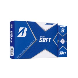 Bridgestone Extra Soft Golf Balls, 2021 Model, 12 Balls, White