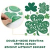 109 PCS St Patricks Day Window Clings, Shamrock Window Stickers