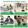 Overhead Phone Stand for Desk, Heavy Duty Aluminum Overhead Phone