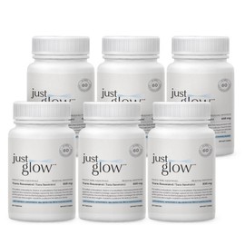 Just Glow Trans Resveratrol 600mg, 60 tablets, 6 units / 저스트글로우 트랜스 레스베라트롤 600mg, 60정, 6개
